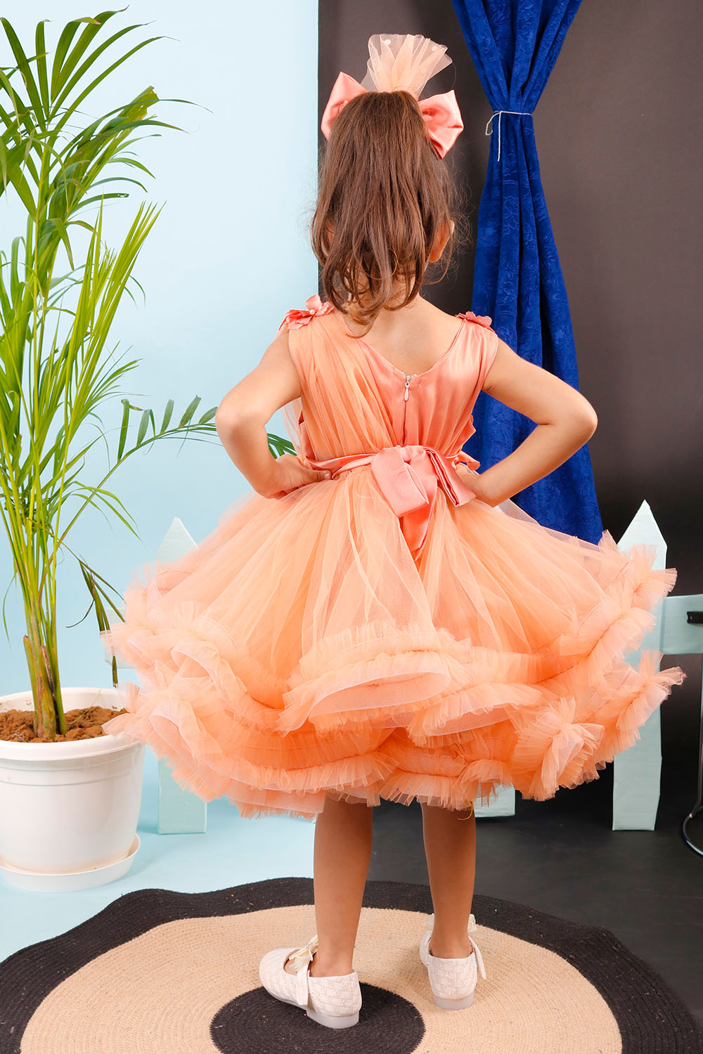 Almond Butterfly Dress