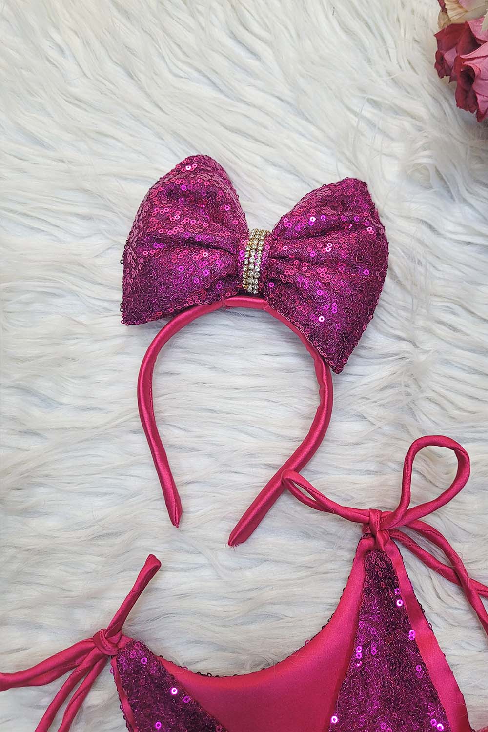 Pink Barbie Dress with Hairband