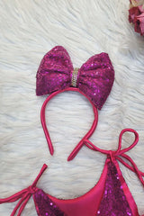 Pink Barbie Dress with Hairband