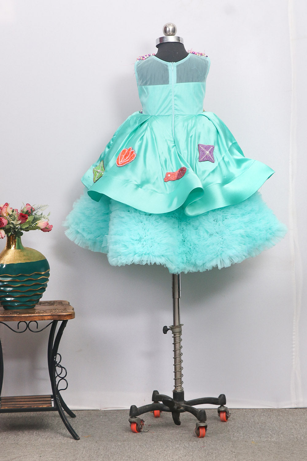 Sea Green Mermaid Dress