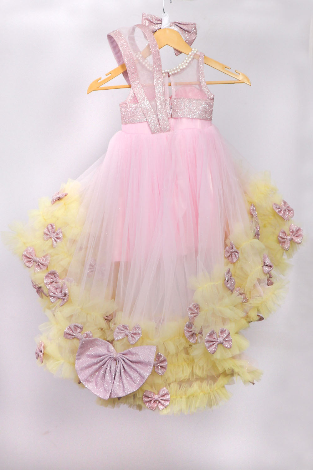 Pink and Yellow Cinderella Dress
