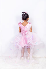 Pastel Pink Butterfly Dress