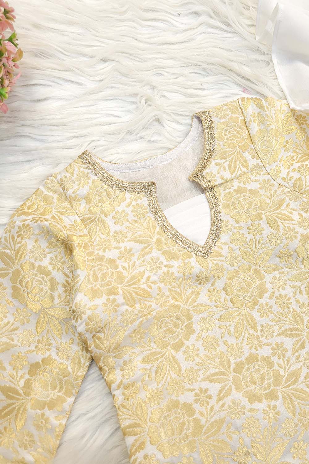 White Sharara Suit