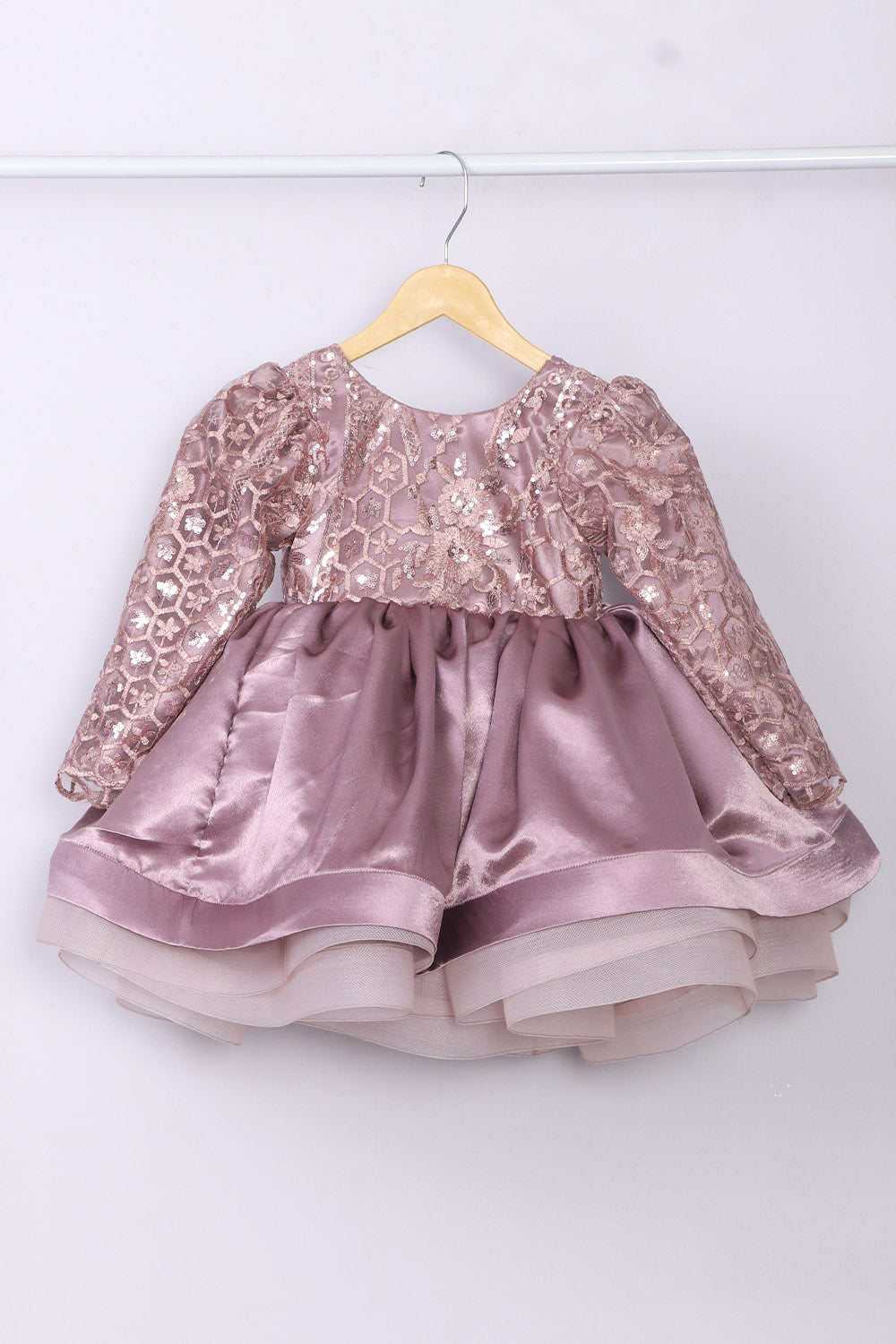 Lavender Fluffy Dress