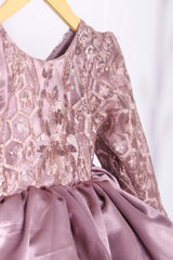 Lavender Fluffy Dress