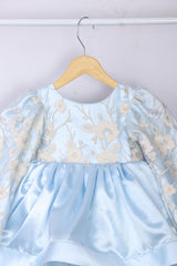 Powder Blue Fluffy Dress
