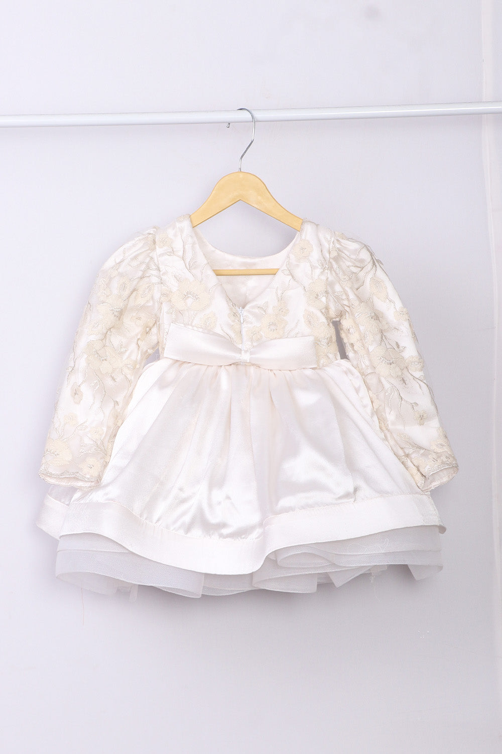 White Fluffy Dress