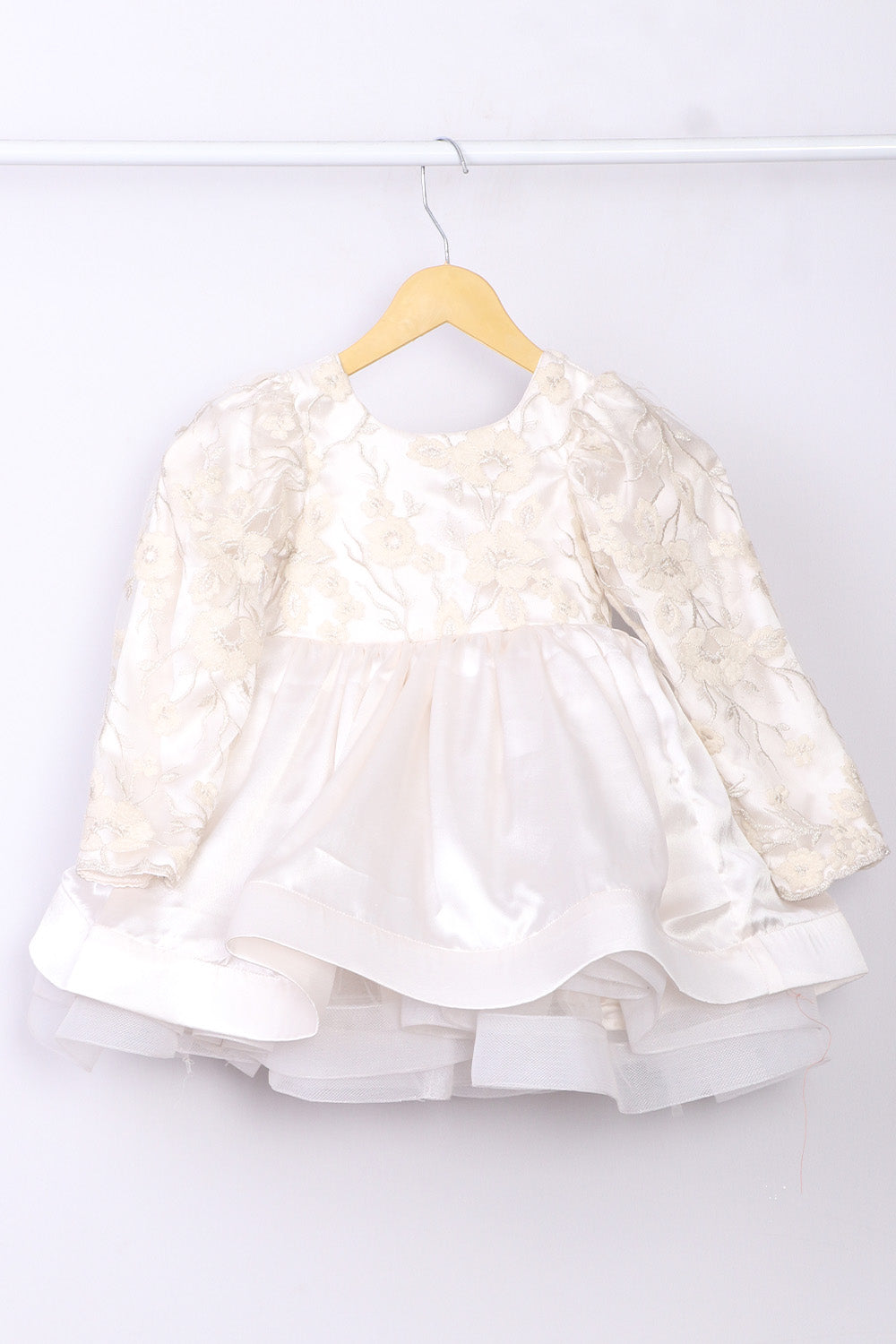 White Fluffy Dress