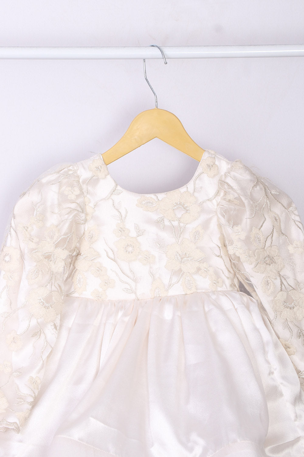White Fluffy Dress