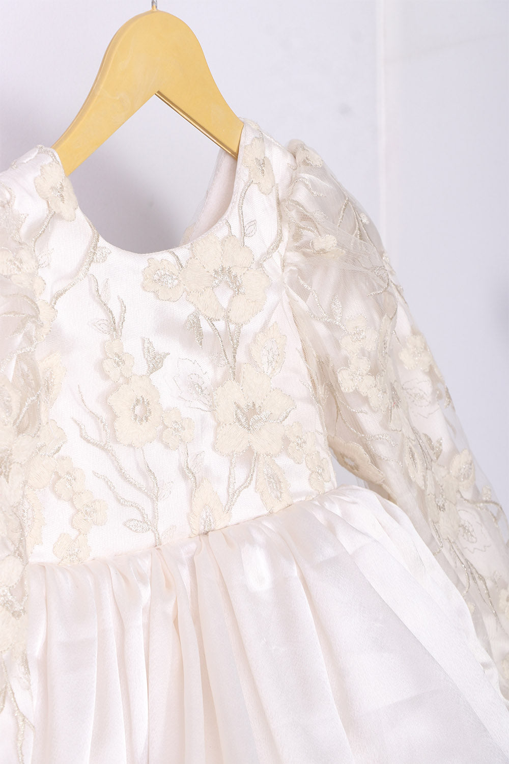 White Fluffy Dress