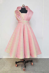 Peachish Gold Ball Gown