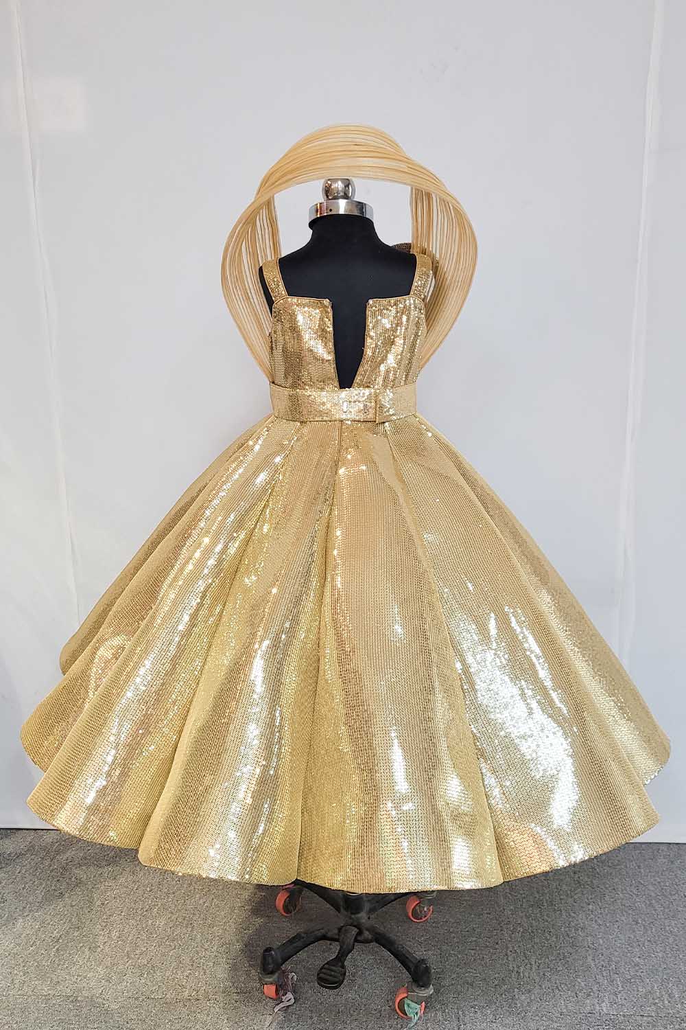 Golden Ball Gown