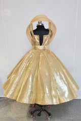 Golden Ball Gown