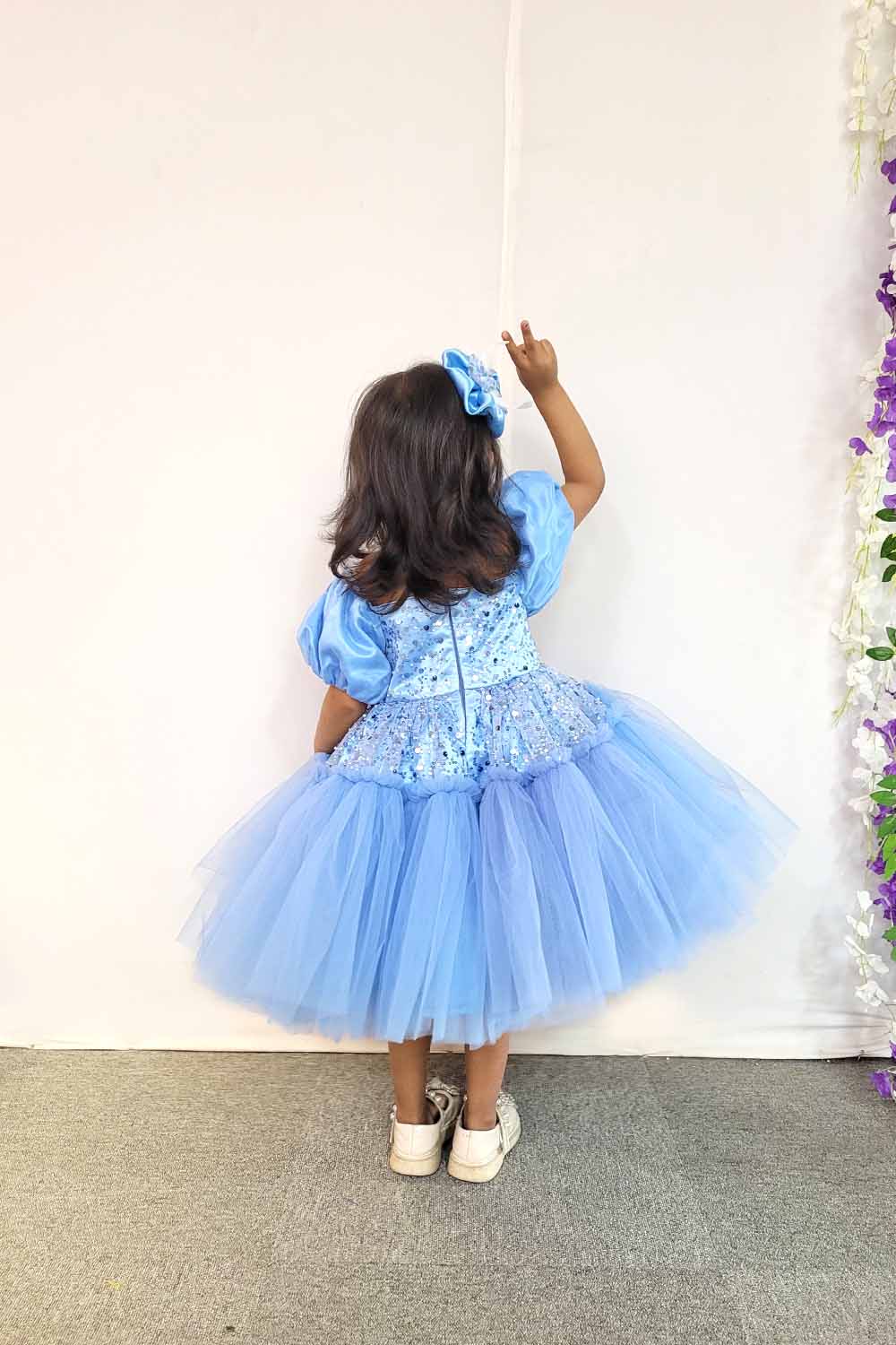 Light Blue Elsa Princess Dress