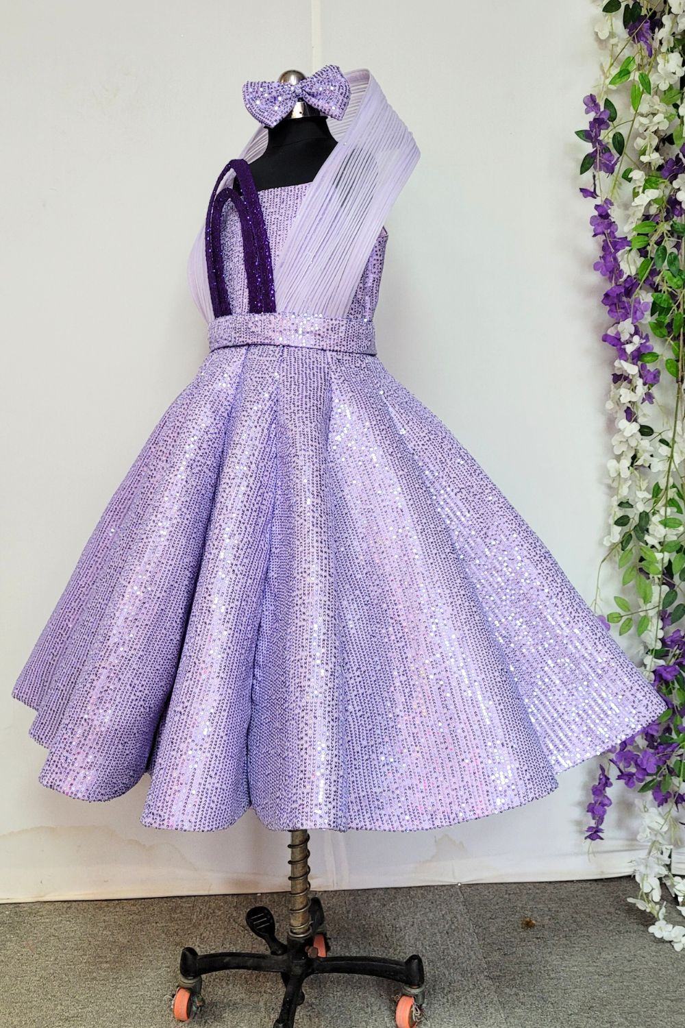 Lavender Ball Gown