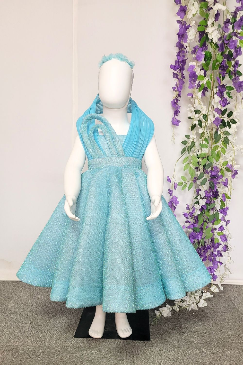 Light Blue Ball Gown