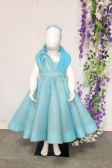 Light Blue Ball Gown