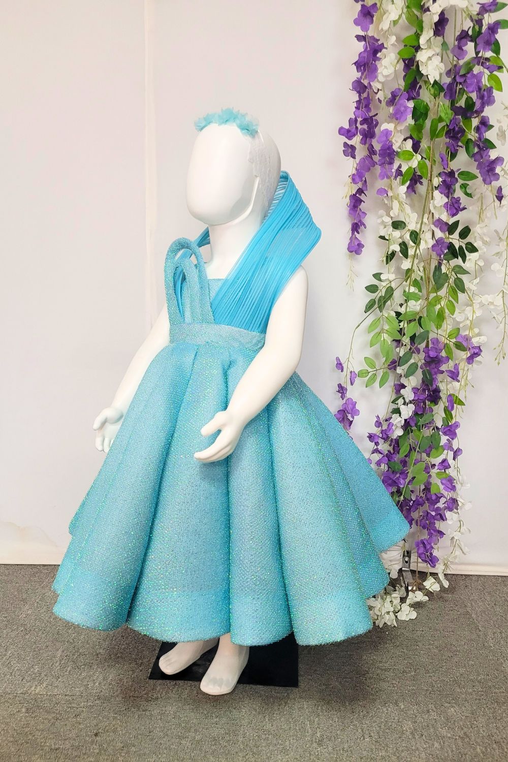 Light Blue Ball Gown