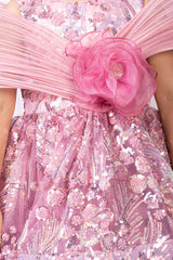 Beautiful Blush Pink Wired Gown