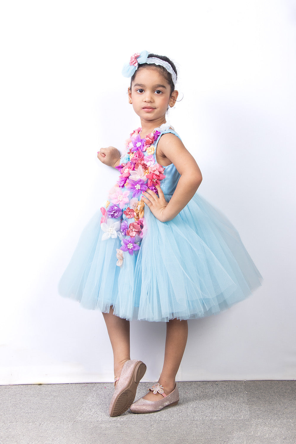 Light Blue Garden Dress