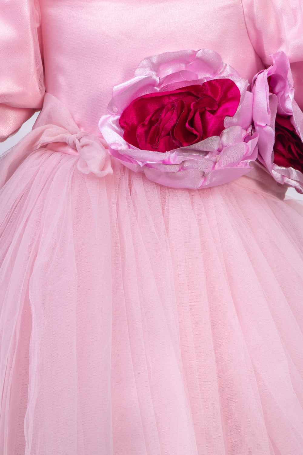 Baby Pink Flower Trail Dress