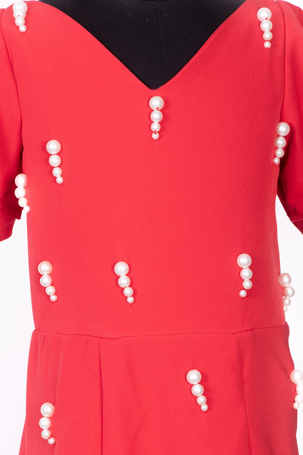 Red Designer Straight Dresses