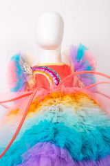 Colorful Rainbow Theme Dress