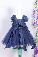 Navy Blue Princess Merida Gown