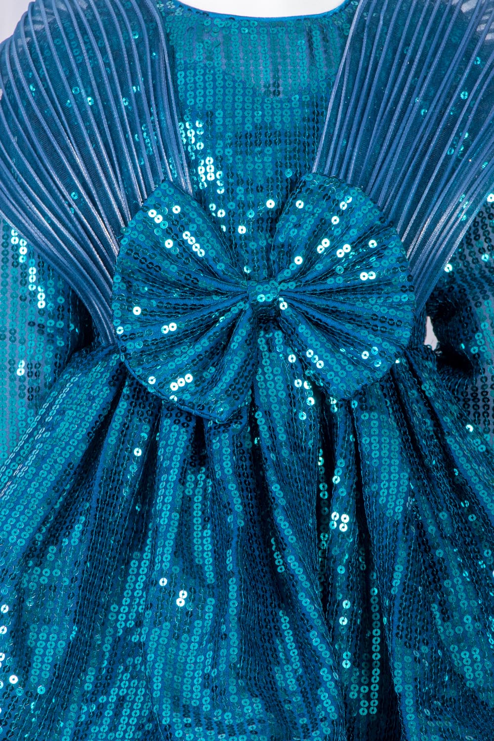 Teal Blue Princess Dress