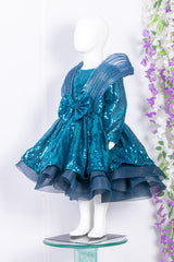 Teal Blue Princess Dress