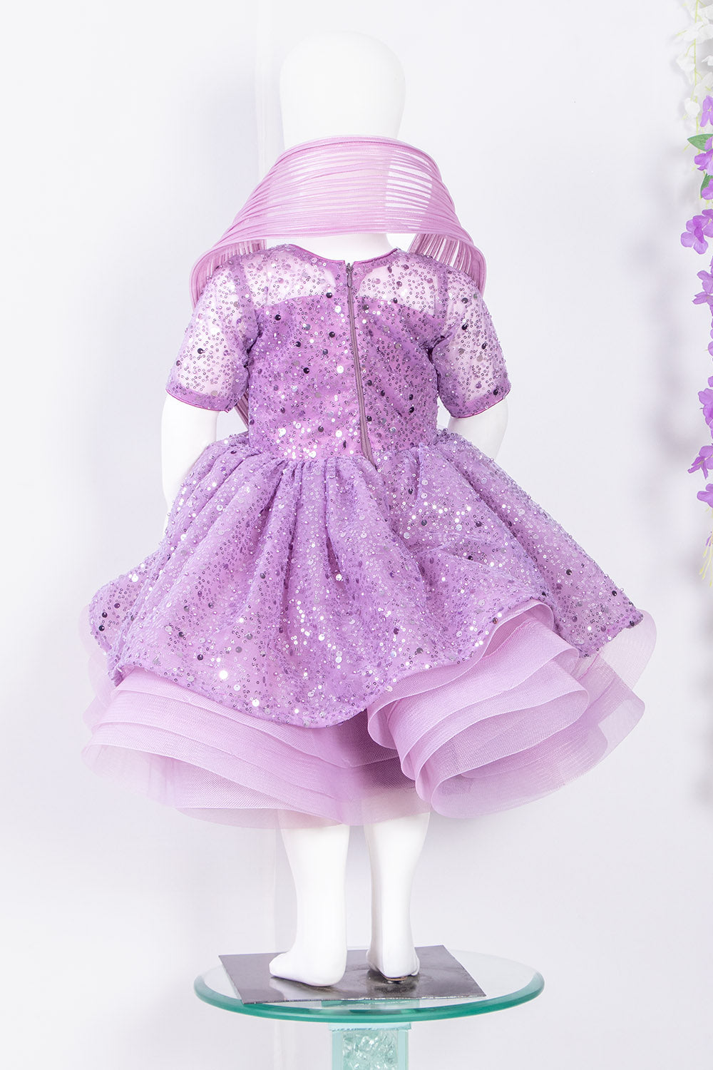 Dark Lavender Princess Dress