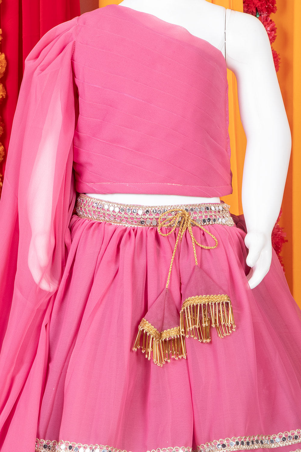 Beautiful Pink Lehenga Set