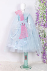 Powder Blue 7 In 1 Gown