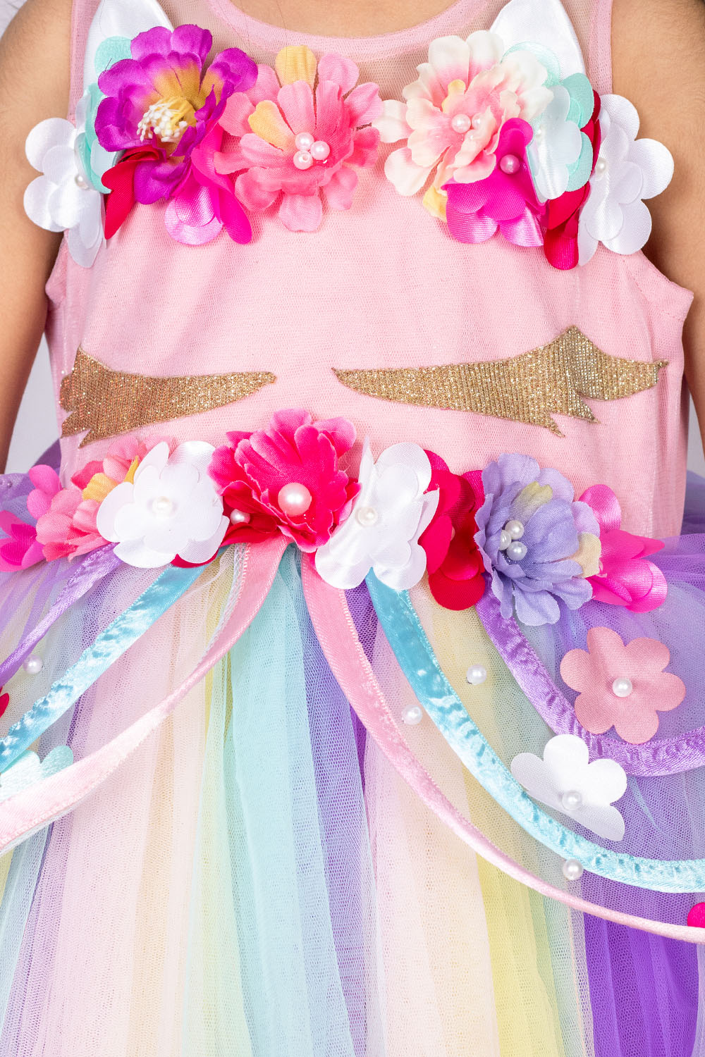Beautiful Flared Unicorn Theme Gown