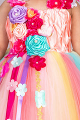 Colorful Unicorn Theme Gown