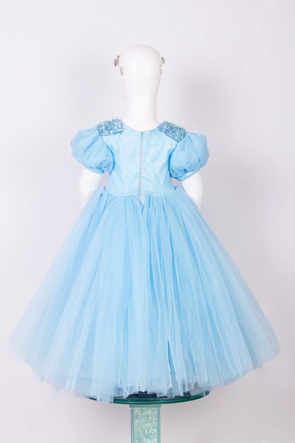 Elsa Princess Powder Blue Gown