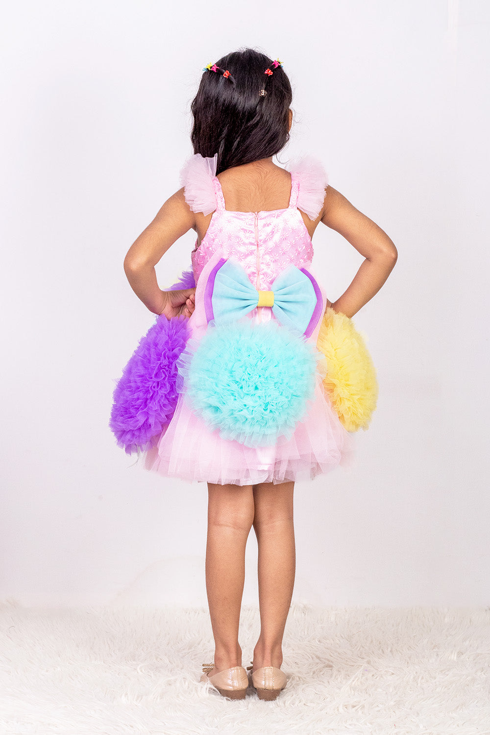 Beautiful Unicorn Theme Short Dress