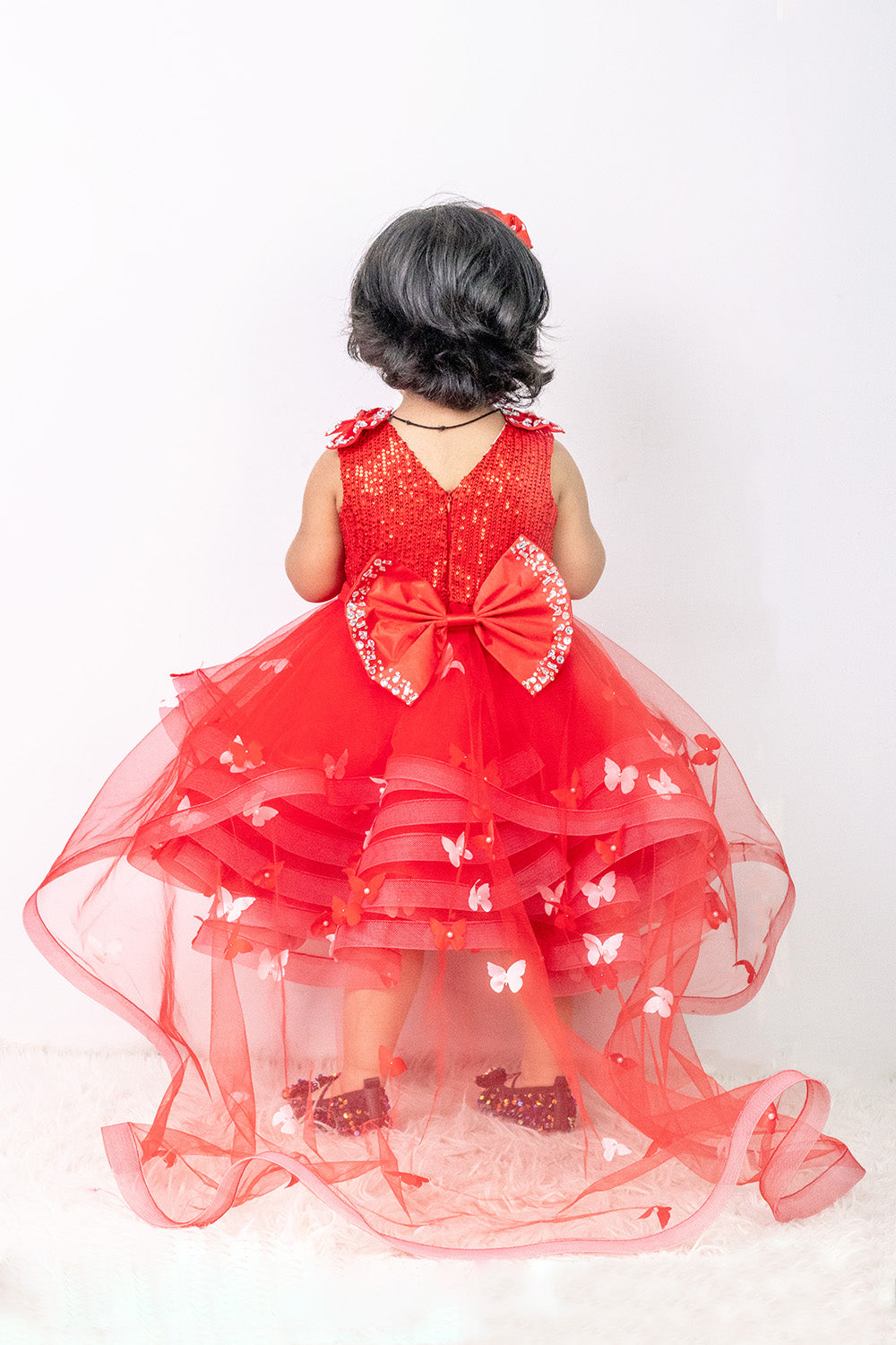 Red Butterfly Dress