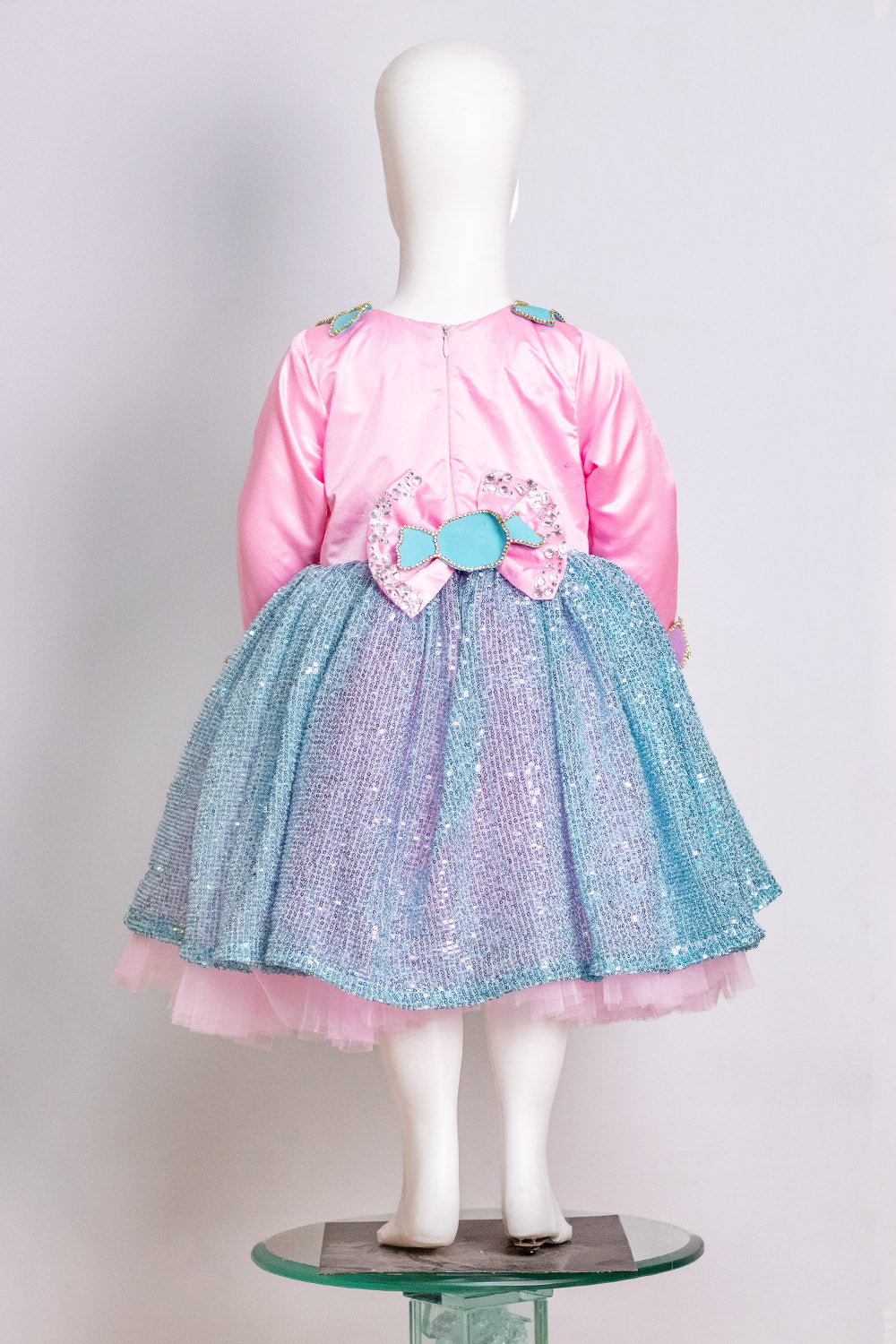 Pink and Sky Blue Candy Dress
