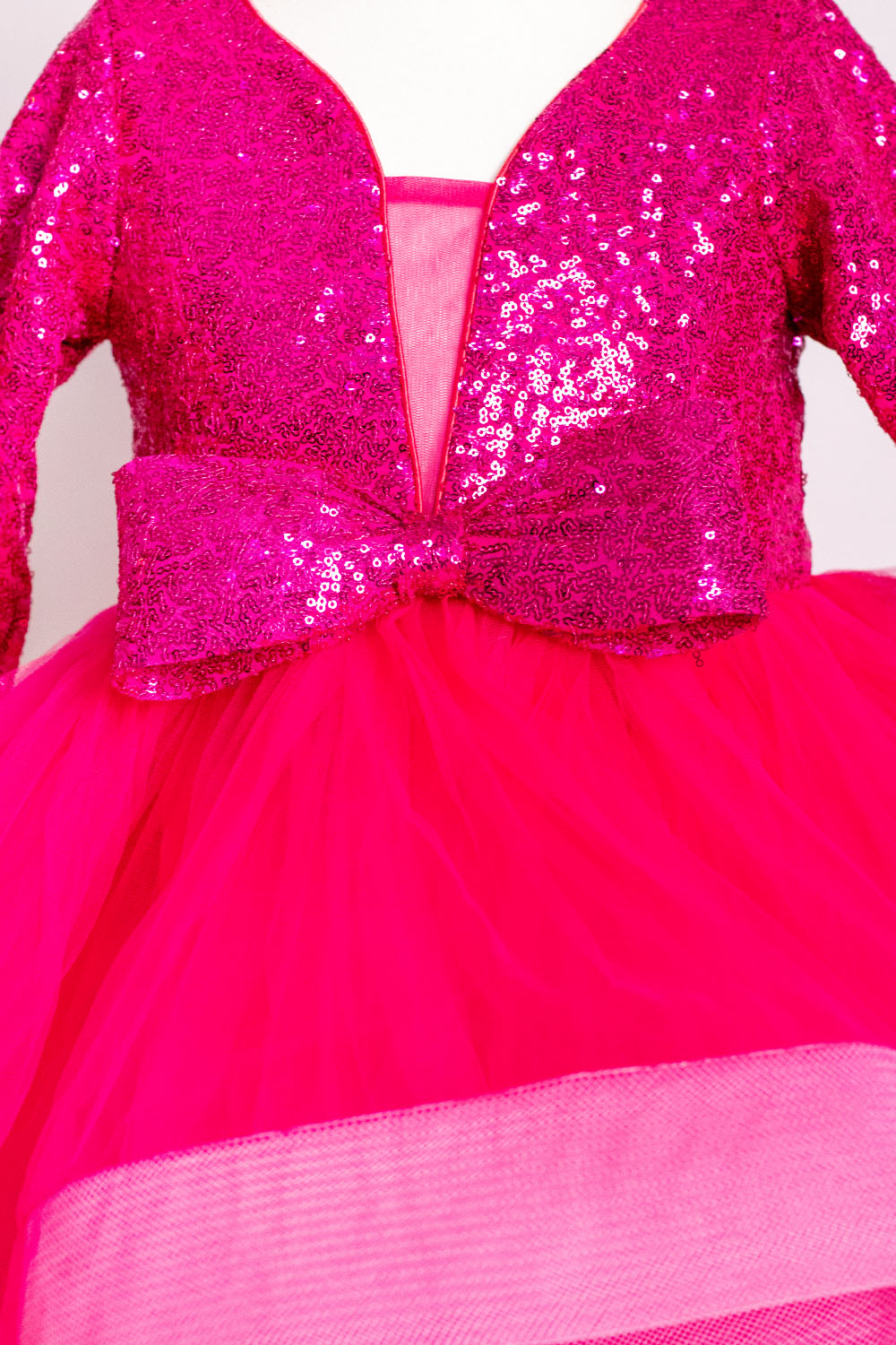 Hot Pink Horse Wire Dress