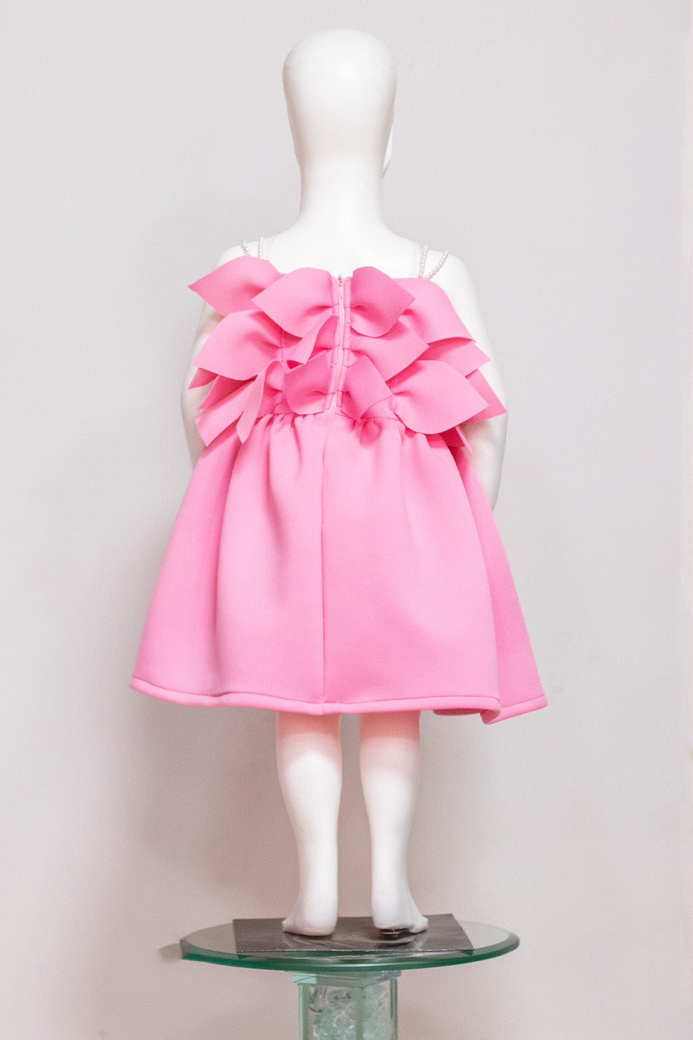 Baby Pink Scuba Dress