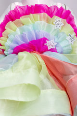 Rainbow Organza Dress