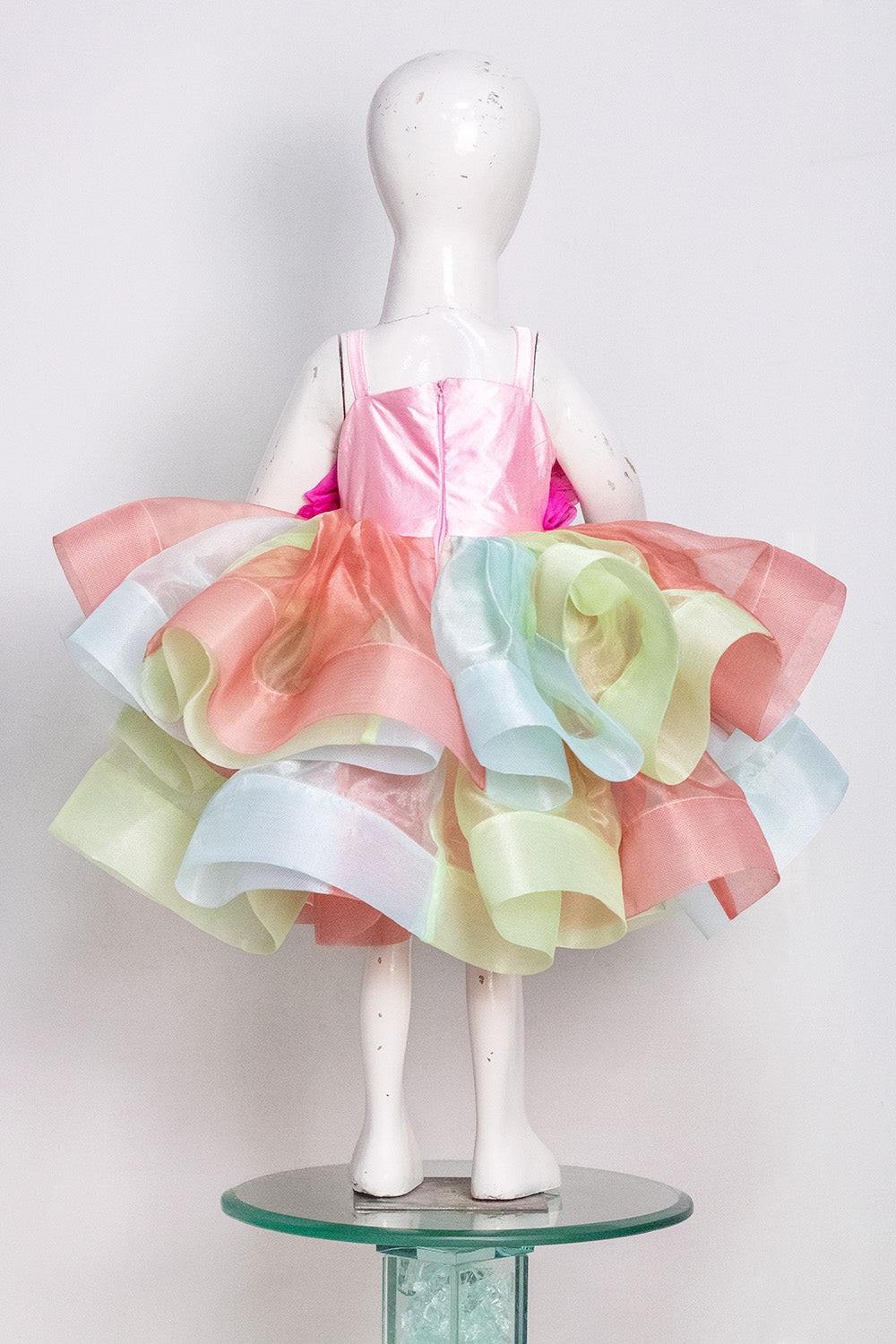 Rainbow Organza Dress