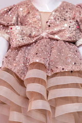 Champagne Color Birthday Dress