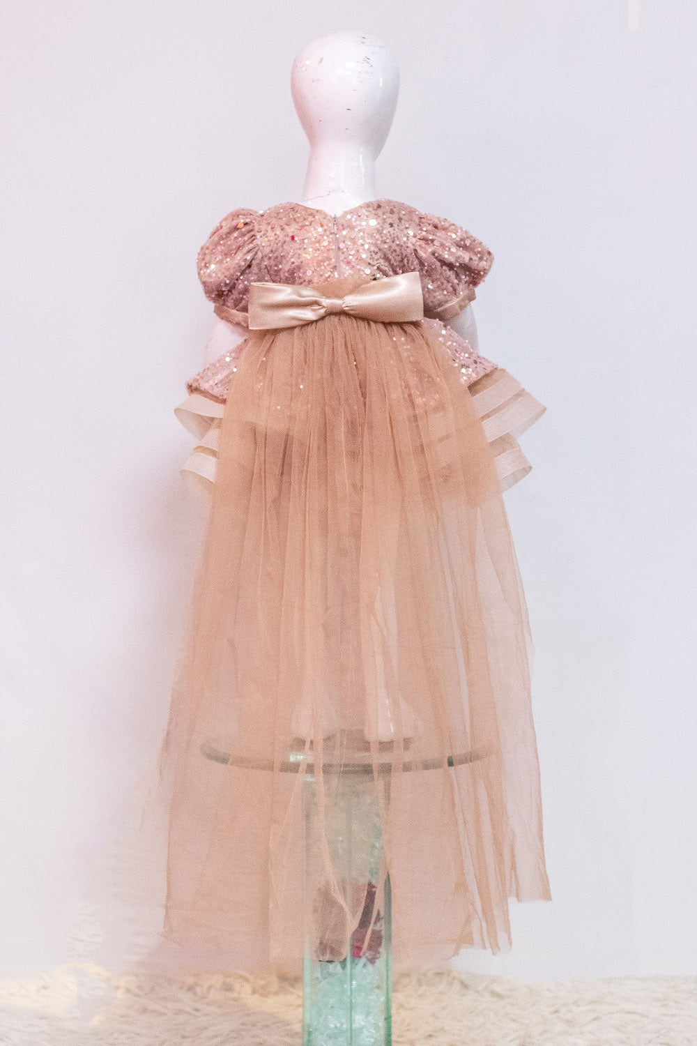 Champagne Color Birthday Dress