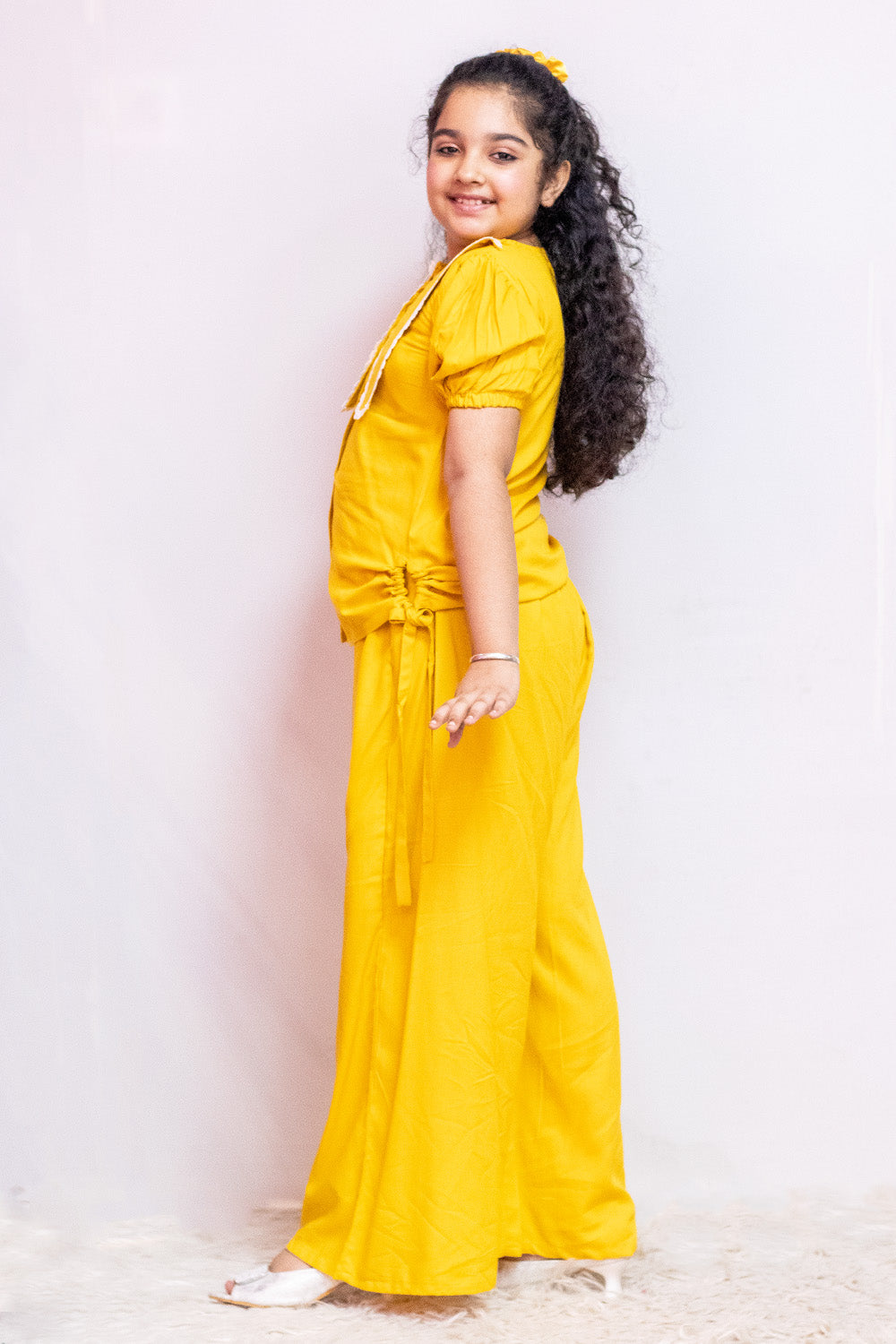 Mustard Rayon Coord Set