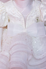 White Color Birthday Dress