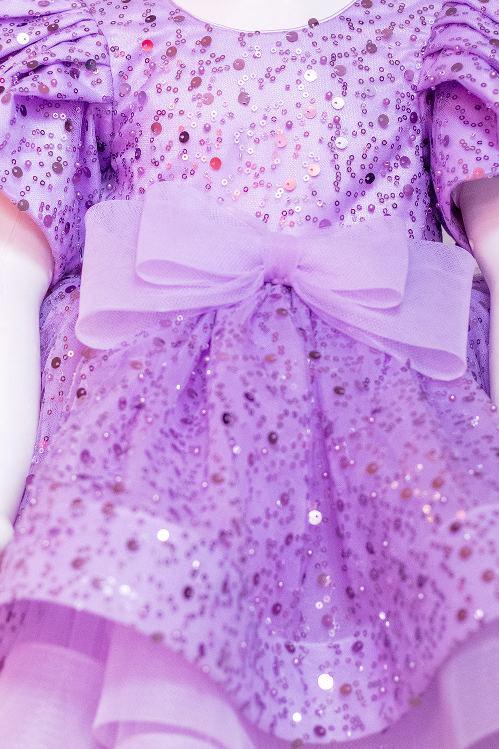 Lavender Color Birthday Dress