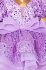 Lavender Trail Birthday Dress