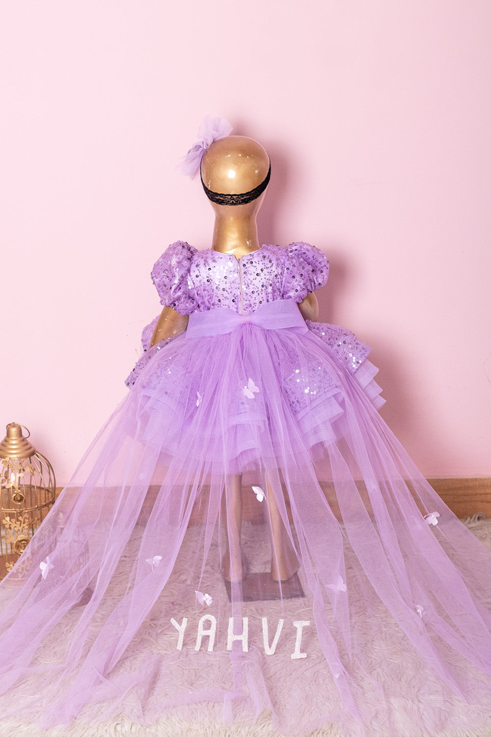 Lavender Trail Birthday Dress